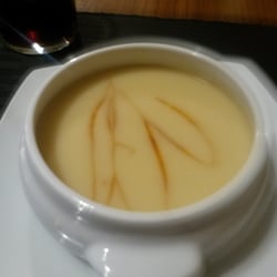 Crema de patata con caramelo