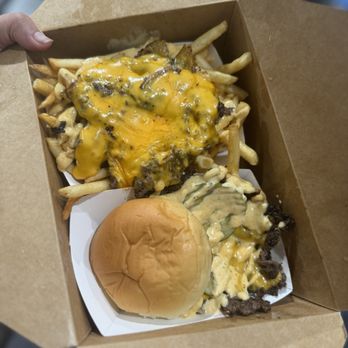 Burger 3000 - Beast fries and single - Burgers Near Me - Chatsworth, California