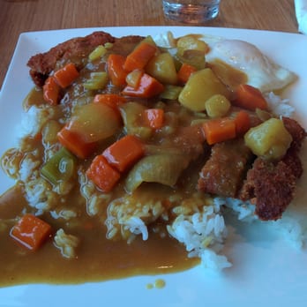 Itadakimasu - Chicken katsu curry with sides of egg and rice. - Korean Near Me - Seattle, Washington Itadakimasu - Chicken katsu curry with sides of egg and rice. - Korean Near Me - Seattle, Washington