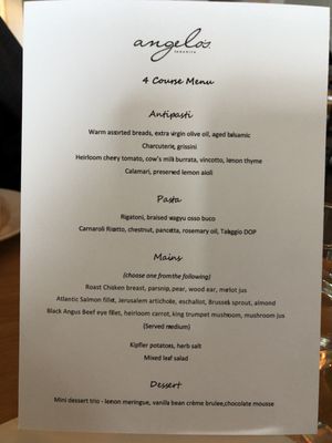 Menu photo 4 Angelo's on the Bay Cabarita, NSW