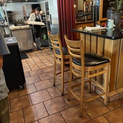 Andy's Mediterranean Grille - Cooking fresh pita