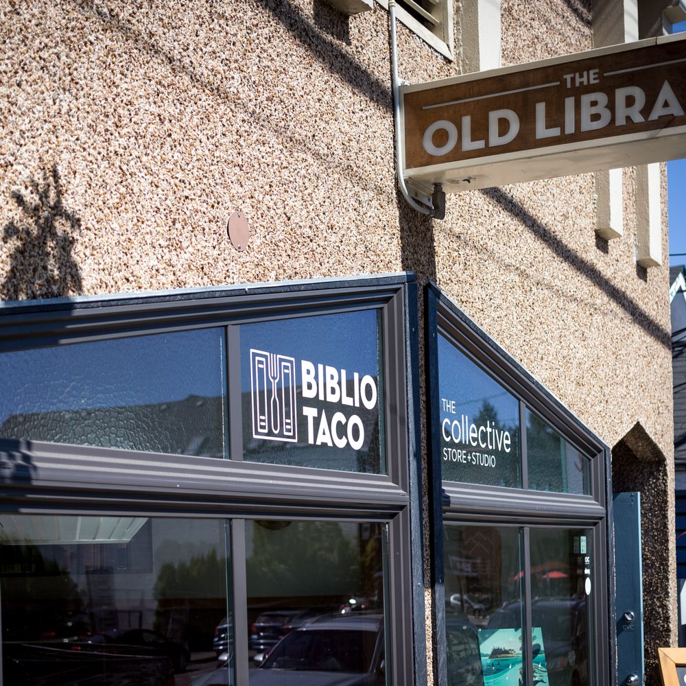 Biblio Taco - Storefront - Mexican Near Me - Cumberland, British Columbia Biblio Taco - Storefront - Mexican Near Me - Cumberland, British Columbia