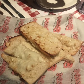 Buca di Beppo Italian Restaurant - Small Mozzarella Garlic Bread. - Italian Near Me - Redondo Beach, California