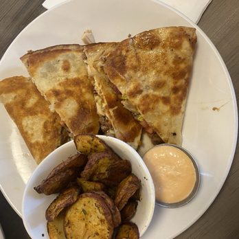 Daily Eats - chicken quesadilla - New American Near Me - Tampa, Florida