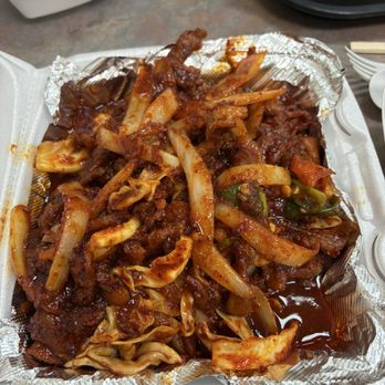 Dong Yang Oriental Food - Bbq spicy pork - Korean Near Me - Minneapolis, Minnesota