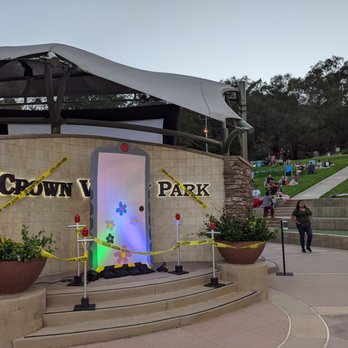 Crown Valley Park - Beautiful and bright park signage (temporarily obstructed for a special event) - Swimming Pools Near Me - Laguna Niguel, California Crown Valley Park - Beautiful and bright park signage (temporarily obstructed for a special event) - Swimming Pools Near Me - Laguna Niguel, California