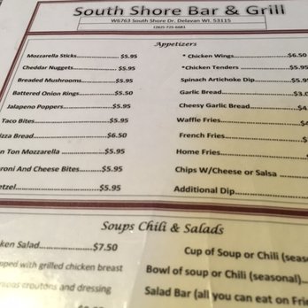 South Shore Bar And Grill - Good Eats! - Sports Bars Near Me - Delavan, Wisconsin