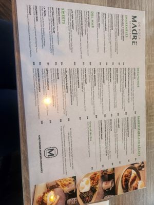 Menu photo 1 De Poca Madre Brunch Spot Corona, CA Menu photo 1 De Poca Madre Brunch Spot Corona, CA