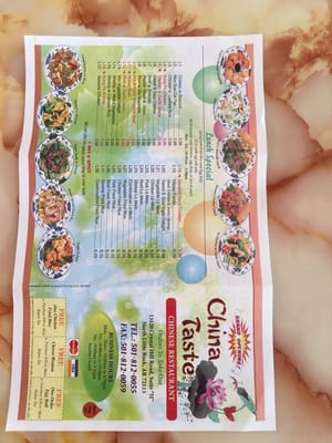 Menu photo 2 China Taste North Little Rock, AR Menu photo 2 China Taste North Little Rock, AR