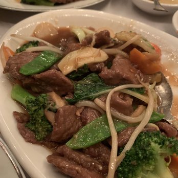 Princess Garden Restaurant - Beef with Chinese Combination Vegetables - Chinese Near Me - Kansas City, Missouri