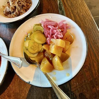 Noble Smoke - Pickled Veggies - Barbeque Near Me - Charlotte, North Carolina
