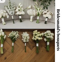 Forest Hills Lilies of the Valley - The bridesmaid bouquets I asked for