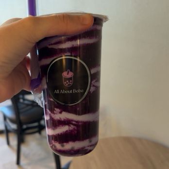 All About Boba Cafe - Double purple - Coffee & Tea Near Me - Pensacola, Florida