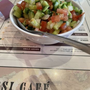 Farsi Cafe - Shirazi salad - Persian/Iranian Near Me - Los Angeles, California