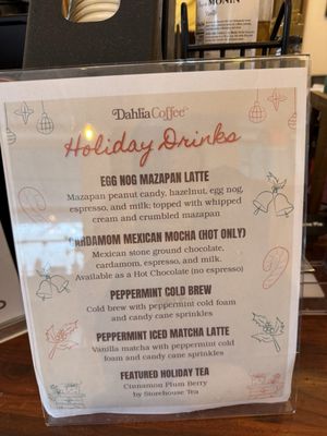 Menu photo 2 Dahlia Coffee Cleveland, OH