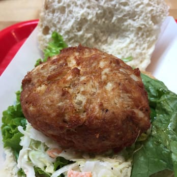 Market Lunch - Crab cake sandwich - New American Near Me - Washington, DC, District of Columbia Market Lunch - Crab cake sandwich - New American Near Me - Washington, DC, District of Columbia
