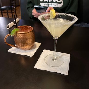 Timeout Tavern - Lemon drop martini & mule. - Cocktail Bars Near Me - Clare, Michigan