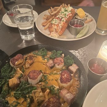 Scales - Scallops and lobster roll! Even the fries were delicious. - Seafood Near Me - Portland, Maine Scales - Scallops and lobster roll! Even the fries were delicious. - Seafood Near Me - Portland, Maine