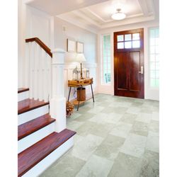 Bob's Floor Covering - Stair installation, Stair Treads, Landing Treads, Landing Shoe, Luxury Vinyl Tile Flooring installation.