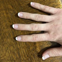 Nails Infiniti - French shellac manicure