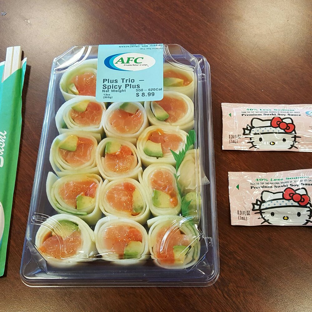 Spicy plus is so nice. Really loving the cucumber wrap versus rice. So much lighter. Yes. Spicy plus is so nice. Really loving the cucumber wrap versus rice. So much lighter. Yes.
