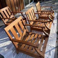Larch Painting - After with sanding and some product!