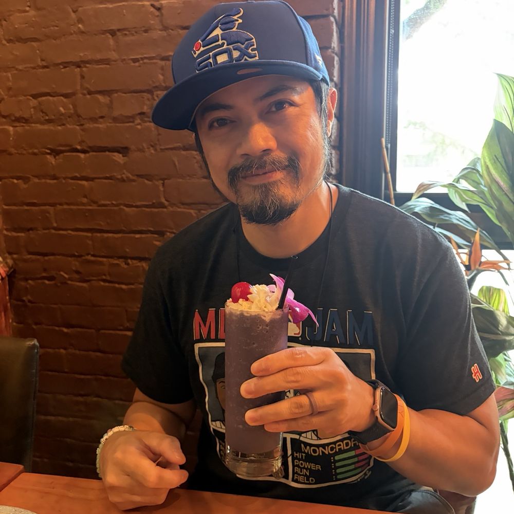 AO Hawaiian Hideout - Ube pina colada - Asian Fusion Near Me - Chicago, Illinois