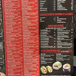 Kushi Sushi - Menu