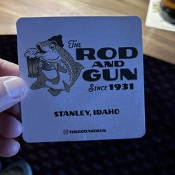 The Rod and Gun - Coaster
