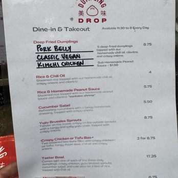 Dumpling Drop - Dumplings Near Me - Victoria, British Columbia Dumpling Drop - Dumplings Near Me - Victoria, British Columbia