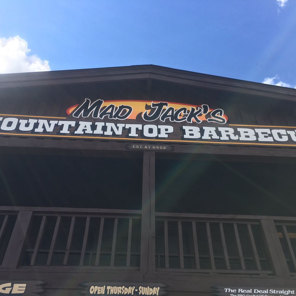 Mad Jack's Mountaintop Barbecue - Mountain Top BBQ - Barbeque Near Me - Cloudcroft, New Mexico