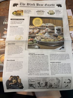 Menu photo 1 Black Bear Diner Mesquite Mesquite, TX