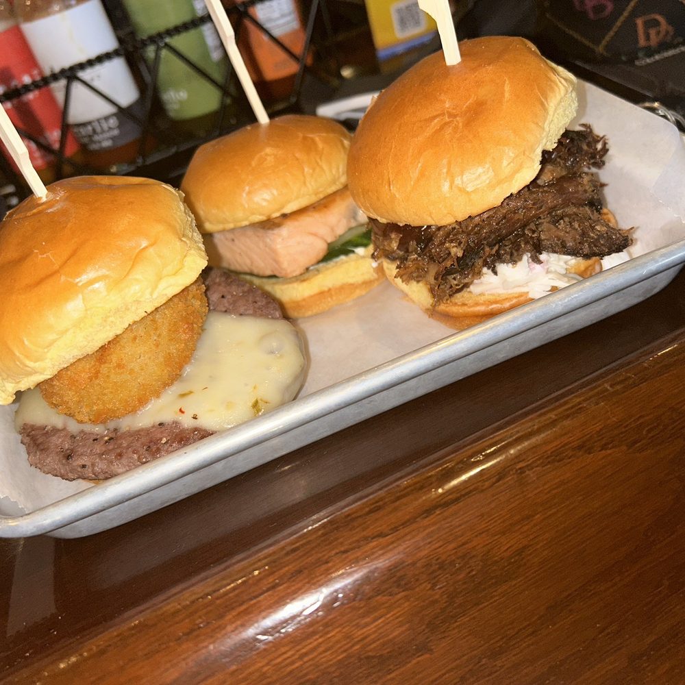 Sidecar Slider Bar - Smokehouse slider, salmon slider, pulled pork slider - Cocktail Bars Near Me - Sterling Heights, Michigan Sidecar Slider Bar - Smokehouse slider, salmon slider, pulled pork slider - Cocktail Bars Near Me - Sterling Heights, Michigan