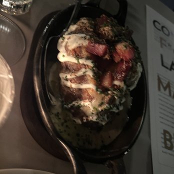 Maple & Ash - Baked potato with sour cream and bacon! - Steakhouses Near Me - Scottsdale, Arizona Maple & Ash - Baked potato with sour cream and bacon! - Steakhouses Near Me - Scottsdale, Arizona