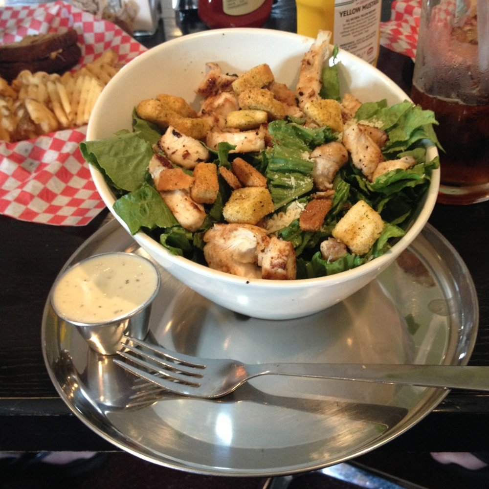 Old Dane Golf Course - Best chicken Caesar salad I've ever had! And in a really cool bowl..... - Golf Near Me - Dakota City, Nebraska