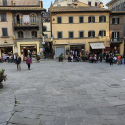 Italy with Bella - Plaza in Cortona