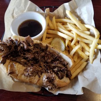 Garfinkel's - Prime rib french dip - Sports Bars Near Me - Vail, Colorado Garfinkel's - Prime rib french dip - Sports Bars Near Me - Vail, Colorado