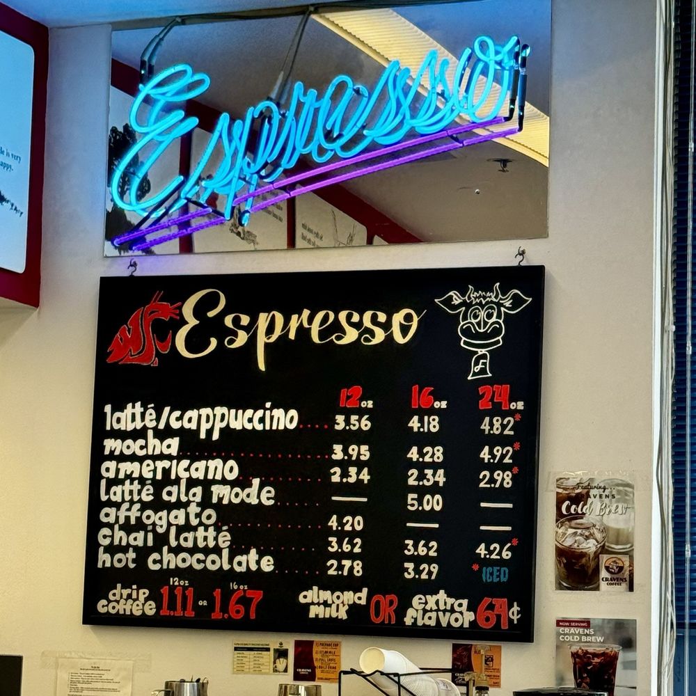 Ferdinand's Ice Cream Shoppe - the menu - Ice Cream & Frozen Yogurt Near Me - Pullman, Washington