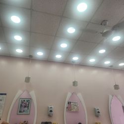 Sanskriti's Theading Salon - Its pink and cute at least