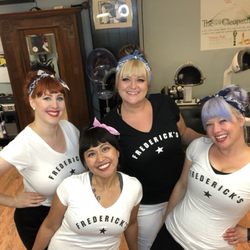 Salon Stephen Crago - Pin Ups!  We love retro inspired styles
