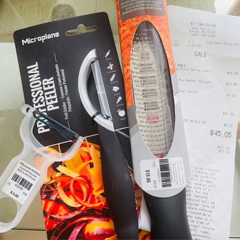 Williams-Sonoma - Peelers & plainer.   Swiss, American, German & China combinations made. - Kitchen & Bath Near Me - Edina, Minnesota