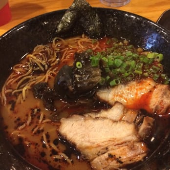 Sakuramen - Tonkotsu red. Spice level 3. - Asian Fusion Near Me - Washington, DC, District of Columbia