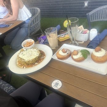 Hash Kitchen - Chilaquiles * and cannoli donuts - New American Near Me - Peoria, Arizona