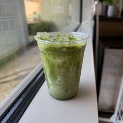 Vincent Coffee Bar - Iced Matcha Latte.