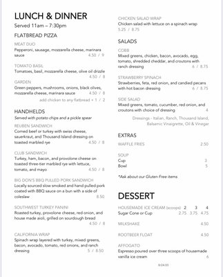Menu photo 2 Front Porch Cafe Hartville, OH Menu photo 2 Front Porch Cafe Hartville, OH