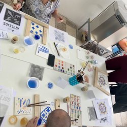 A Casa do Azulejo - Working and having fun!