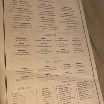 Julep Palm Valley - Menu - Cocktail Bars Near Me - Ponte Vedra Beach, Florida