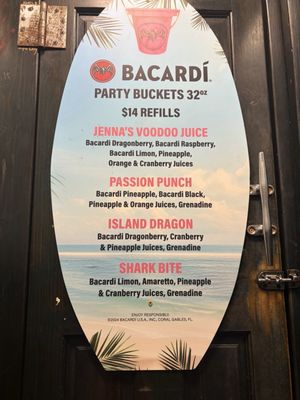 Menu photo 1 Ocean Deck Daytona Beach, FL
