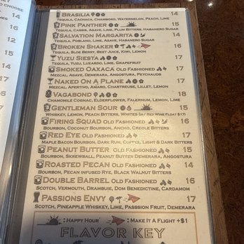 Twice Removed - Drink menu - Cocktail Bars Near Me - Fort Lauderdale, Florida