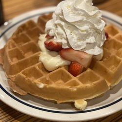 IHOP - New Strawberry Cheesecake Waffle